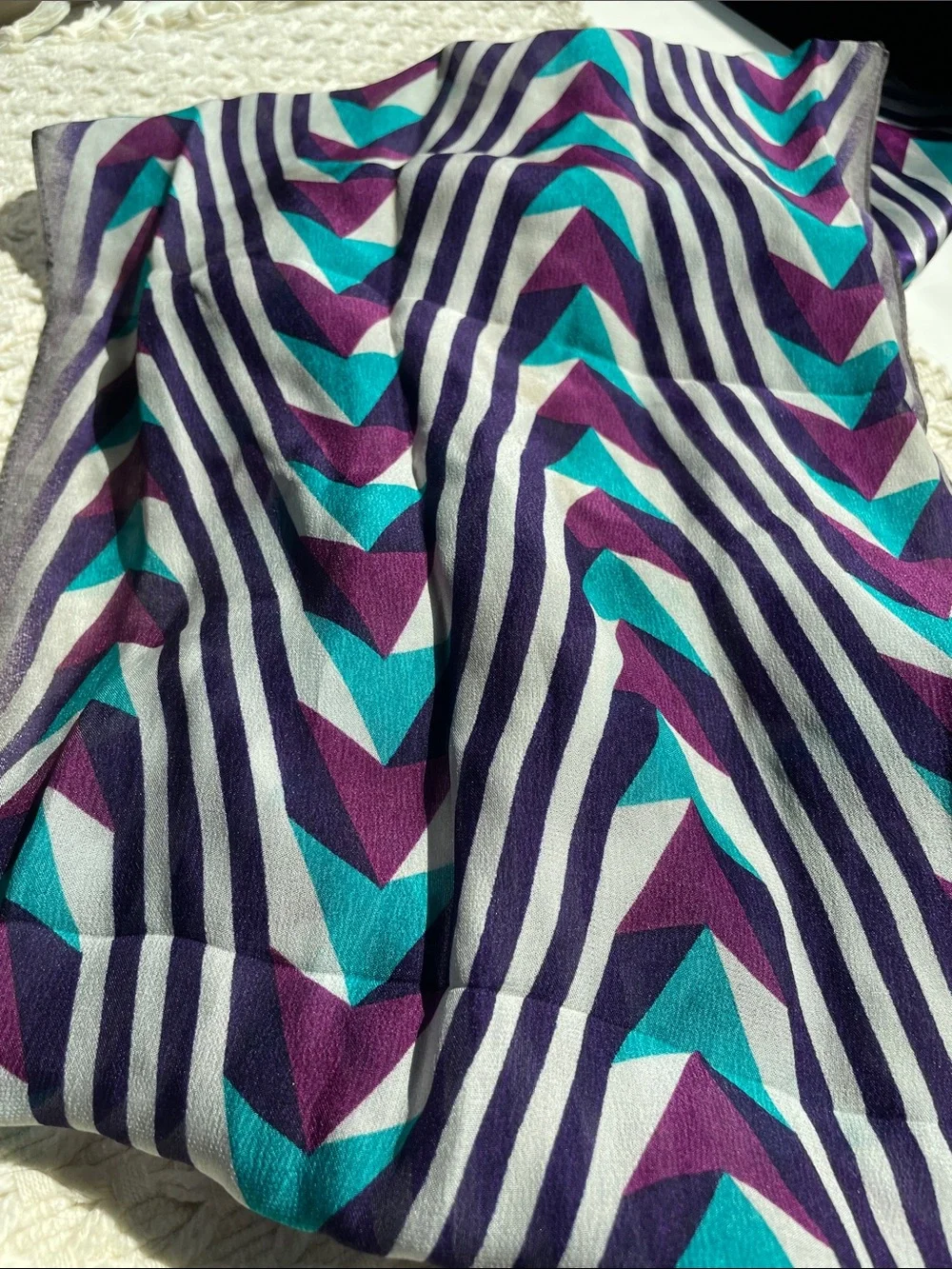 VTG JONES NY SILK SCARF